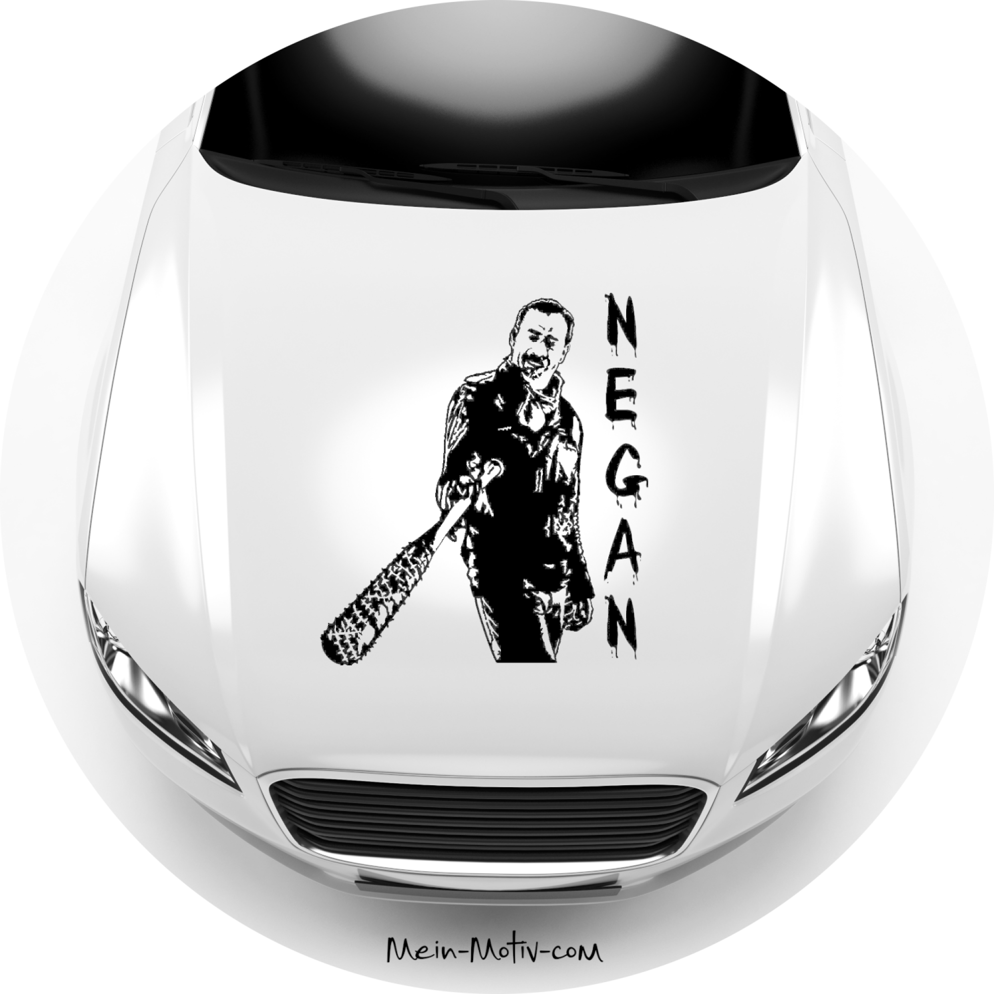 Aufkleber 17059 The Walking Dead -Negan - Jeffrey Dean Morgan